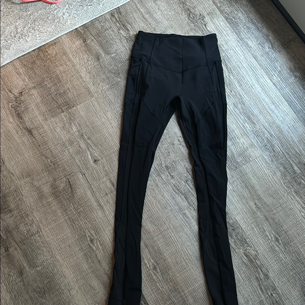 Gently worn black lulul leggings